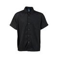 Kng XL Black Snap Front Cooks Shirt 1142XL